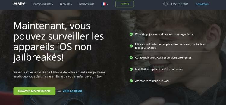 espionner un iPhone sans jailbreak
